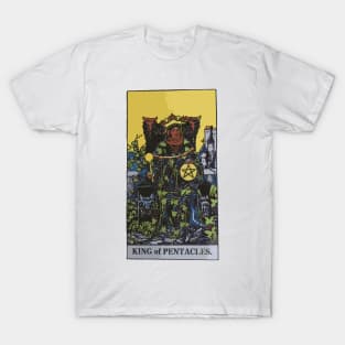 King of Pentacles - A Tarot Print T-Shirt